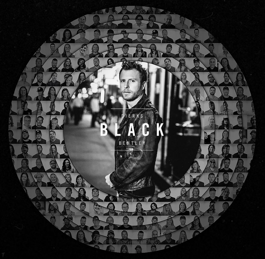 DIERKS BENTLEY TURNS THE SPOTLIGHT ON THE TEAM BEHIND HIS NO. ONE ALBUM BLACK AND HIS TOP SELLING 2016 “SOMEWHERE ON A BEACH TOUR”
