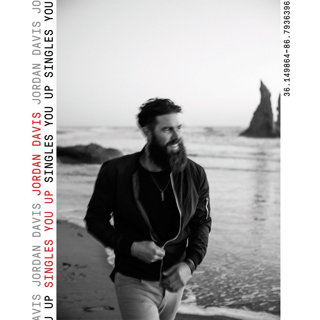 JORDAN DAVIS RELEASES “SINGLES YOU UP” TO COUNTRY RADIO