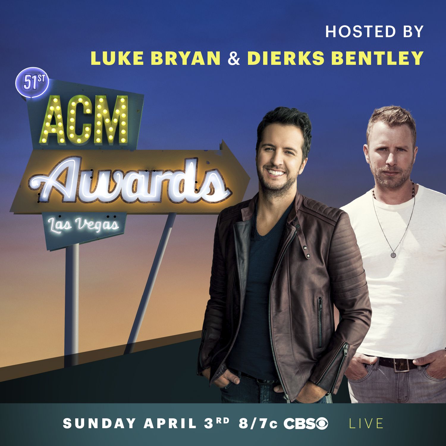 51st ACM Awards Announced