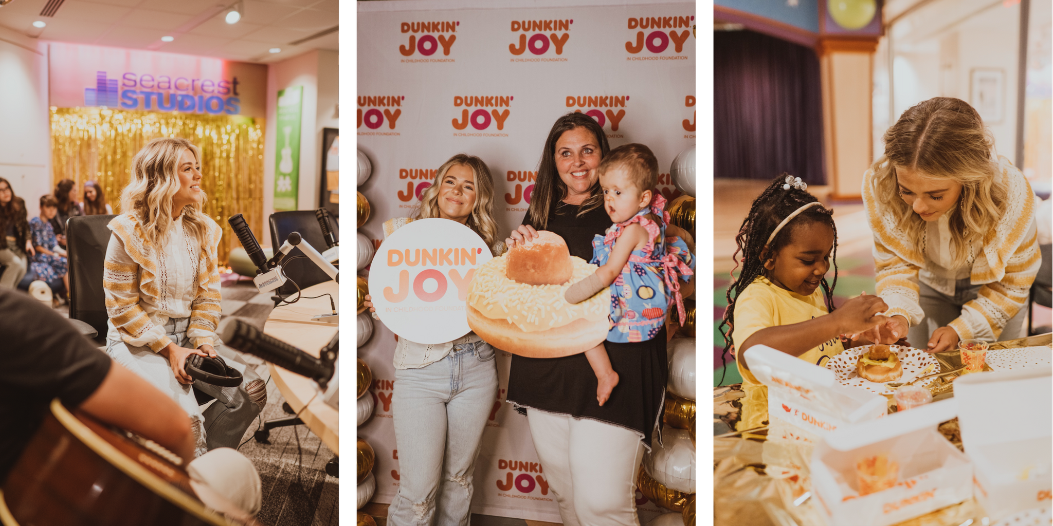 ANNE WILSON TEAMS UP WITH DUNKIN’® TO SUPPORT CHILDHOOD CANCER AWARENESS IN NASHVILLE