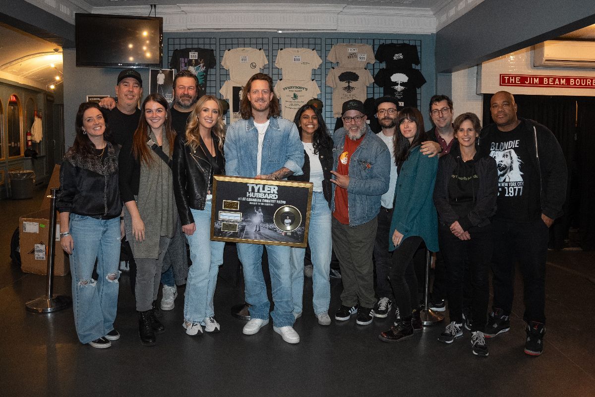 TYLER HUBBARD’S DEBUT ALBUM GOLD-CERTIFIED IN CANADA