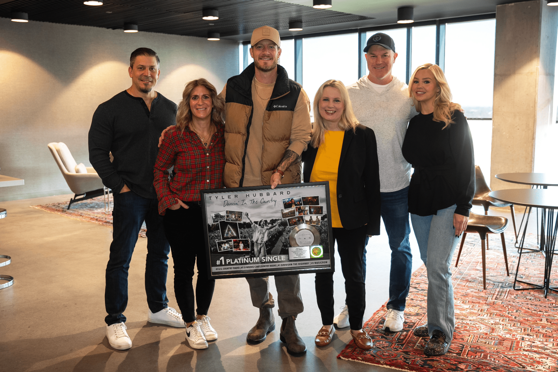 Tyler Hubbard Earns Second RIAA Platinum Certification for “Dancin’ In The Country”