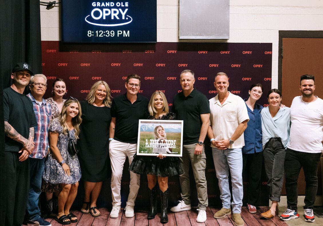 Anne Wilson Notches One Billion Global Career Streams