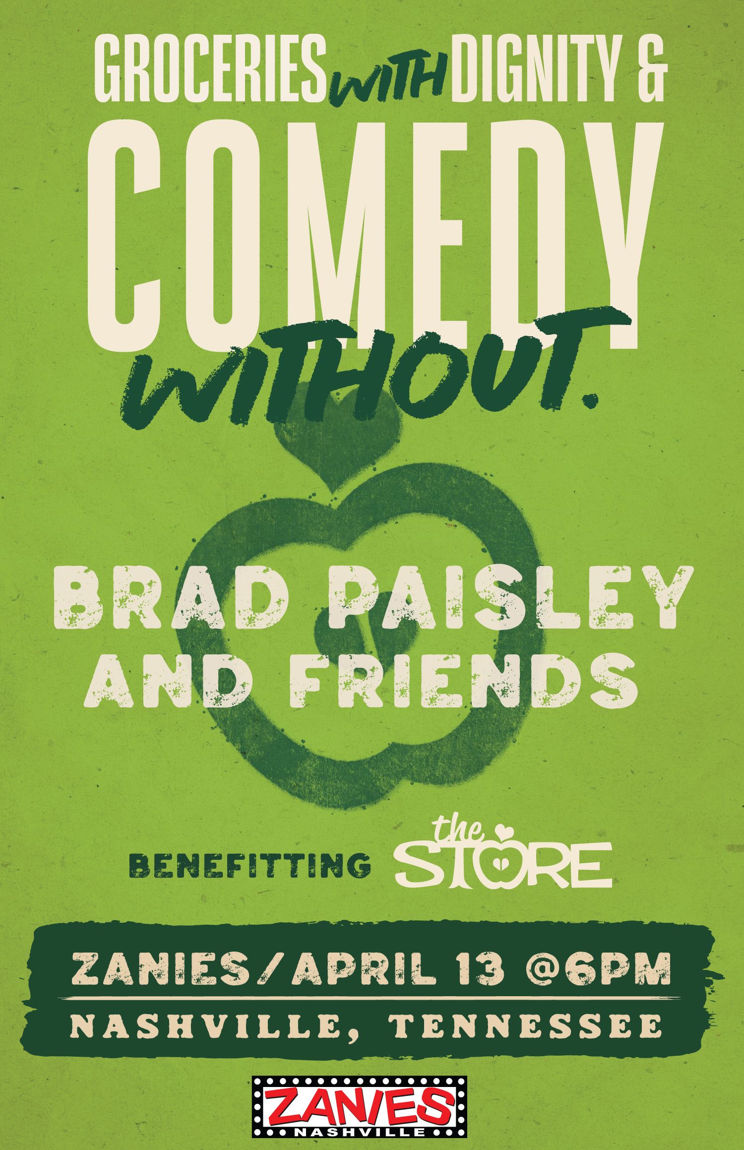 Brad Paisley & Kimberly Williams-Paisley Present: “Groceries with Dignity & Comedy Without”