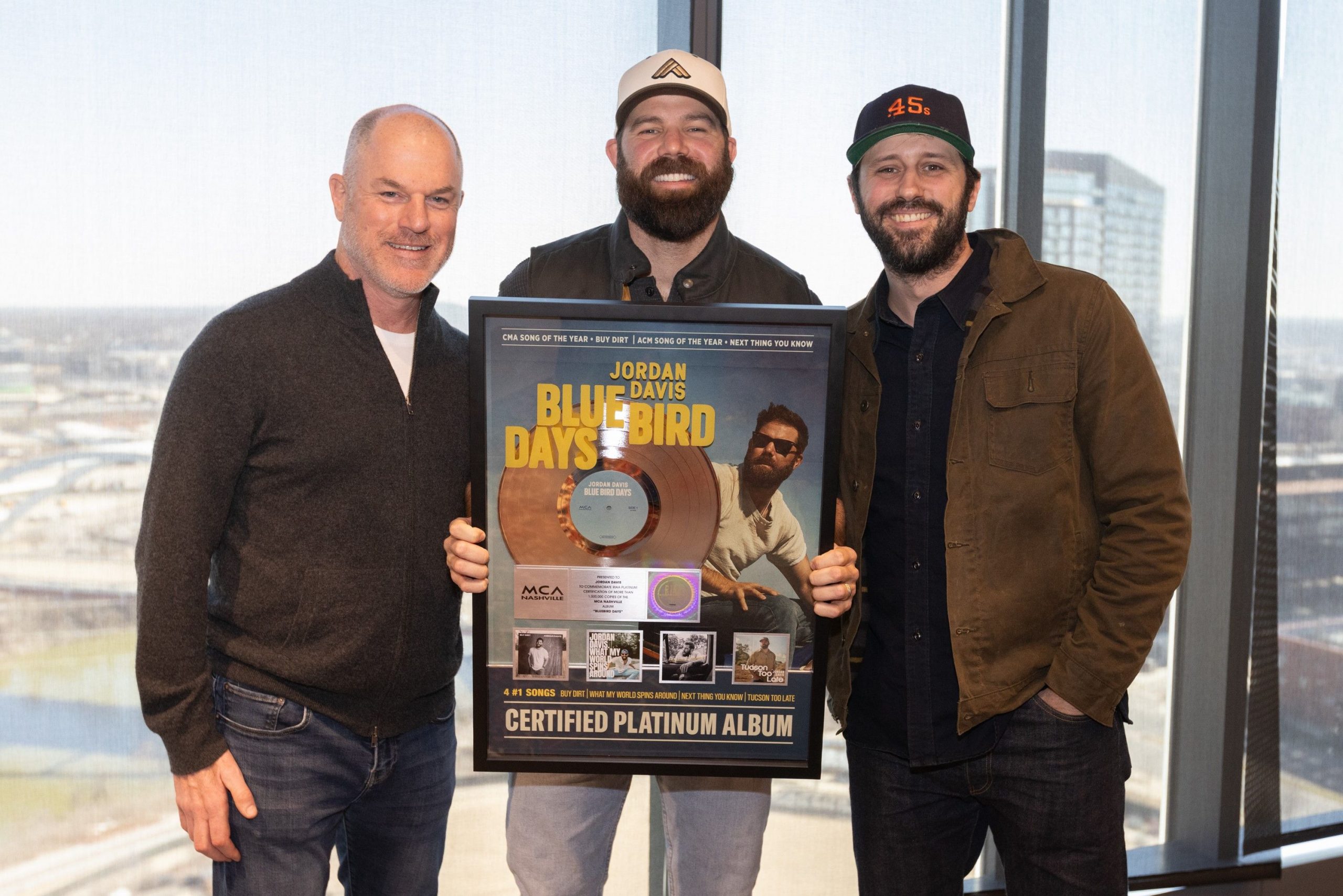 Jordan Davis Celebrates Bluebird Days Earning RIAA Platinum Shares New Music with UMG Nashville