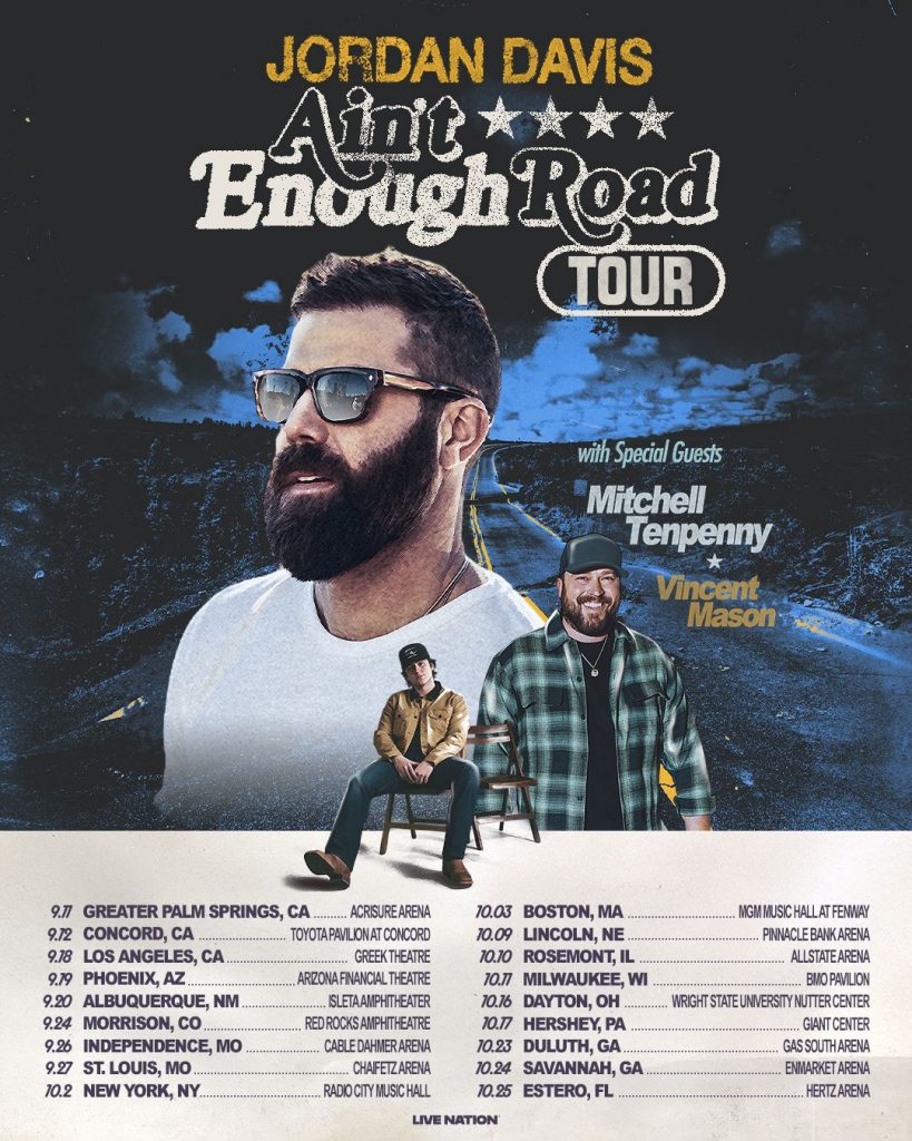 JordanDavis_2025_AintEnoughRoadTour_MT_VM_1080x1350_TourPoster01b1