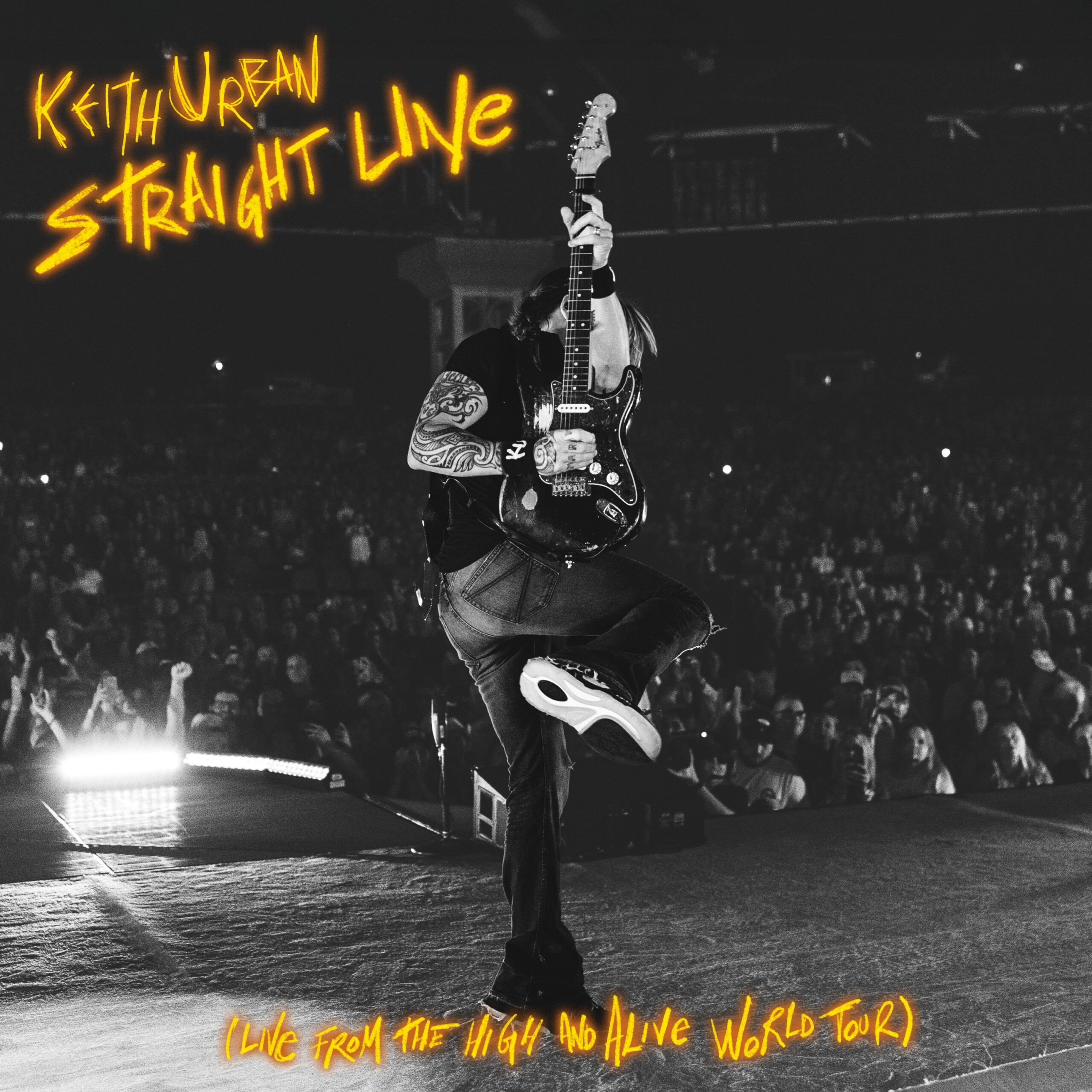 KEITH URBAN RELEASES LIVE RECORDING OF “’STRAIGHT LINE’ (FROM THE HIGH AND ALIVE WORLD TOUR)” TODAY